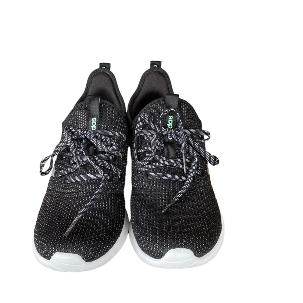 Adidas Women’s Cloudfoam Pure Athletic Running Shoes Black/Grey Size 7.5